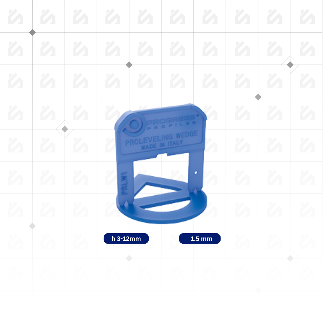 Linear Levelers Progress Profiles Proleveling Wedge System h 3-12mm Gap 1.5mm - 200pz/conf